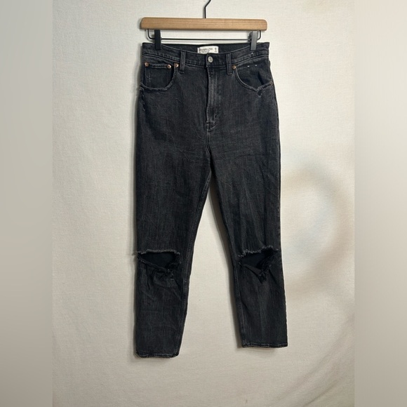 Abercrombie & Fitch Denim - Abercrombie & fitch the ankle straight ultra high rise jeans